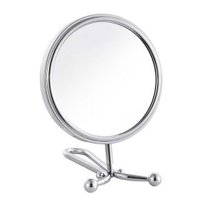 classic round mirror chrome