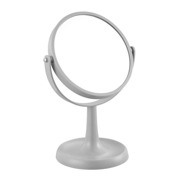 plastic mirror 360 degree rotate-grey