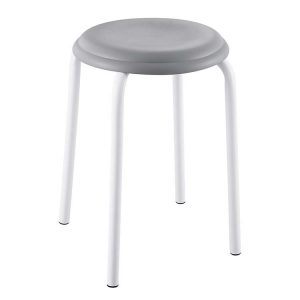 Grey soft stool