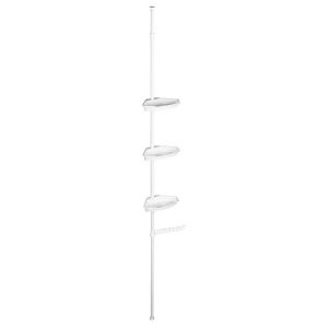 shower caddy with 3 holder 1 rack